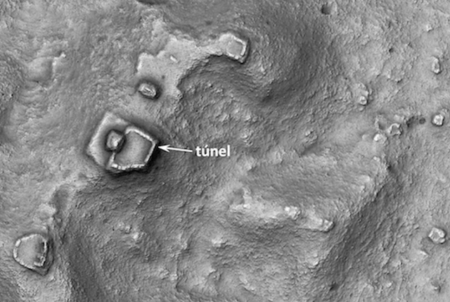 <p>The site’s central part where drainage tunnel was found</p>